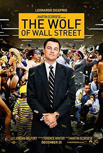 The Wolf Of Wall Street poster