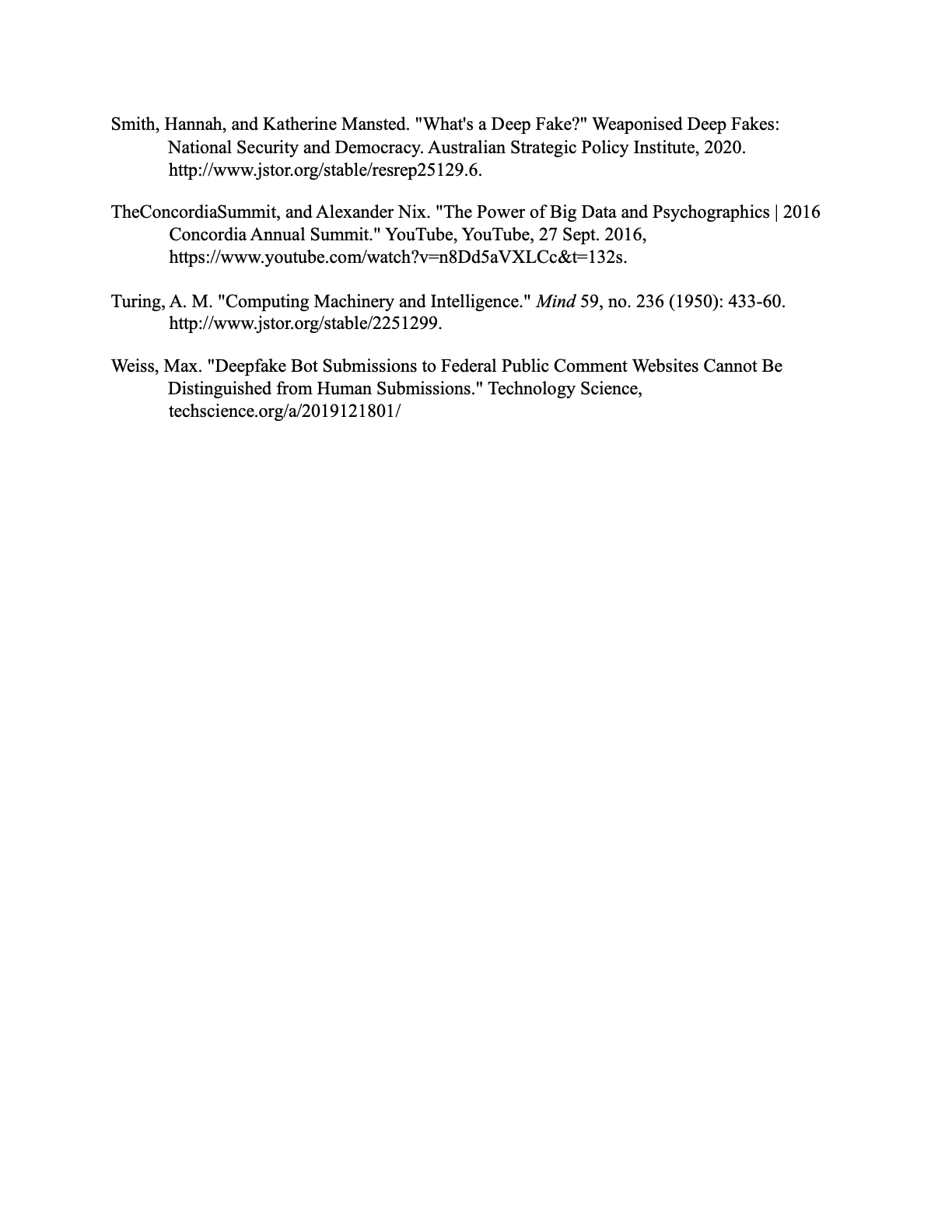 AI and Political Decision Making page 18